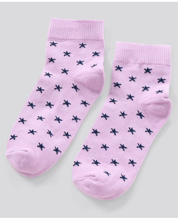Pine Kids Regular Length Anti Microbial Washed Socks Pack of 3 (Color May Vary)