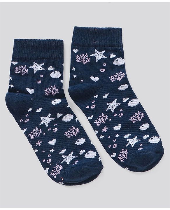 Pine Kids Regular Length Anti Microbial Washed Socks Pack of 3 (Color May Vary)