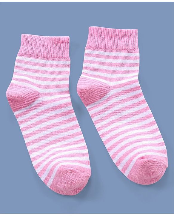 Pine Kids Regular Length Anti Microbial Washed Socks Pack of 3 (Color May Vary)