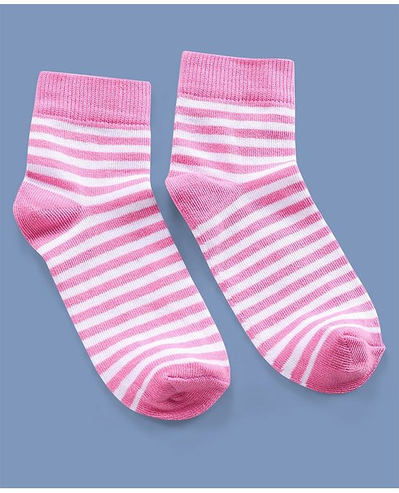 Pine Kids Regular Length Anti Microbial Washed Socks Pack of 3 (Color May Vary)