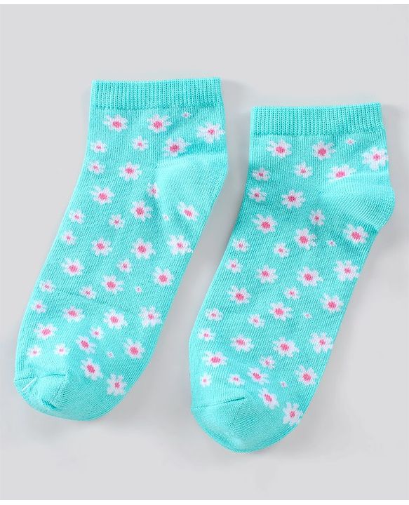 Pine Kids Ankle Length Non-Terry Anti-Microbial Socks Pack of 3 (Colour May Vary)