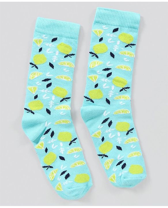 Pine Kids Antimicrobial Washed Mid Calf Length Socks Pack of 3 - Multicolour