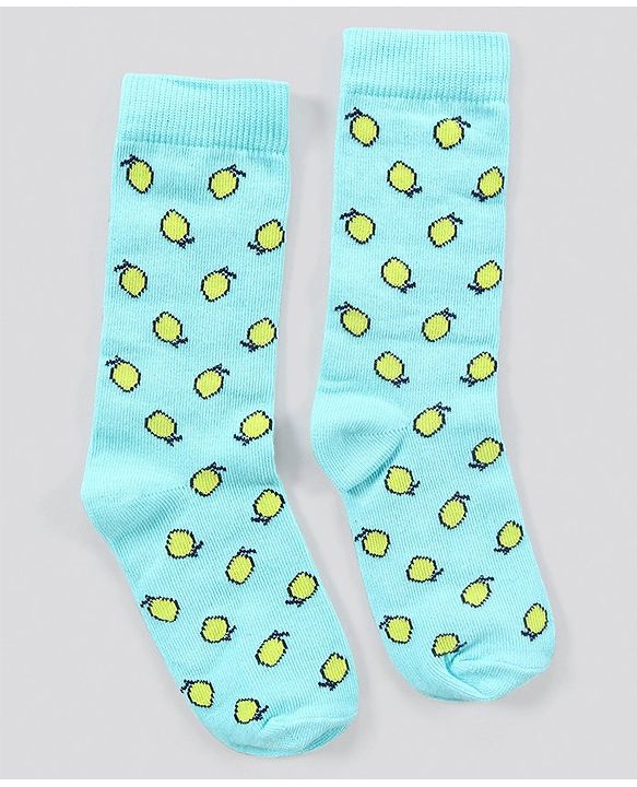 Pine Kids Antimicrobial Washed Mid Calf Length Socks Pack of 3 - Multicolour