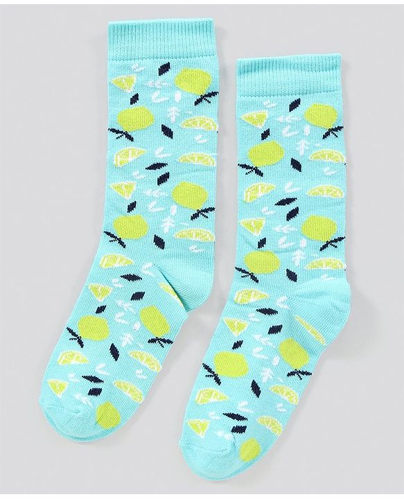 Pine Kids Antimicrobial Washed Mid Calf Length Socks Pack of 3 - Multicolour