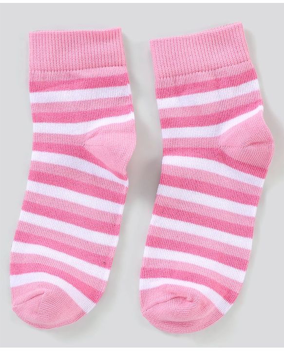 Pine Kids Regular Length Non-Terry Anti-Microbial Socks Pack of 3 (Colour May Vary)