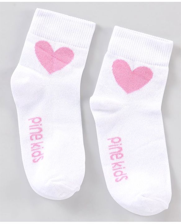 Pine Kids Regular Length Non-Terry Anti-Microbial Socks Pack of 3 (Colour May Vary)