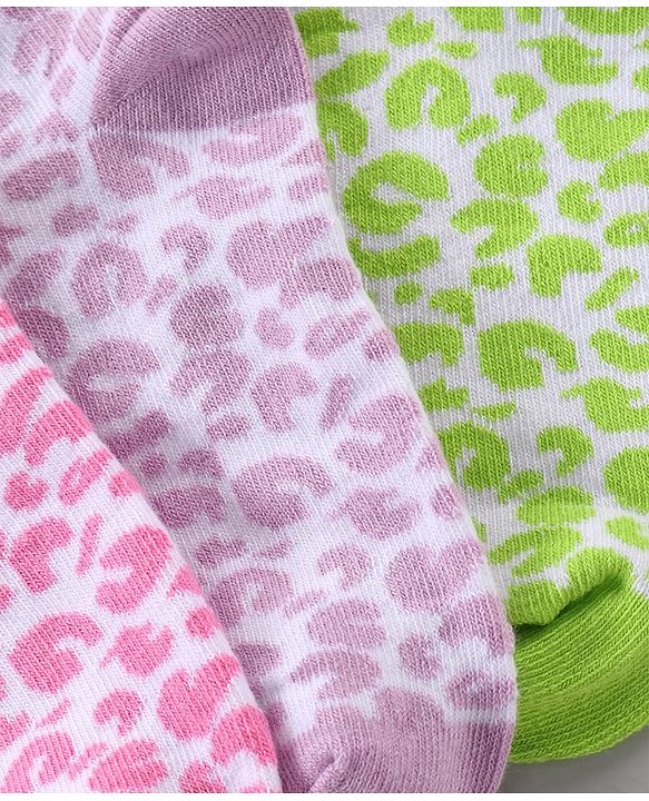 Pine Kids Regular Length Non-Terry Anti-Microbial Socks Pack of 3 (Colour May Vary)