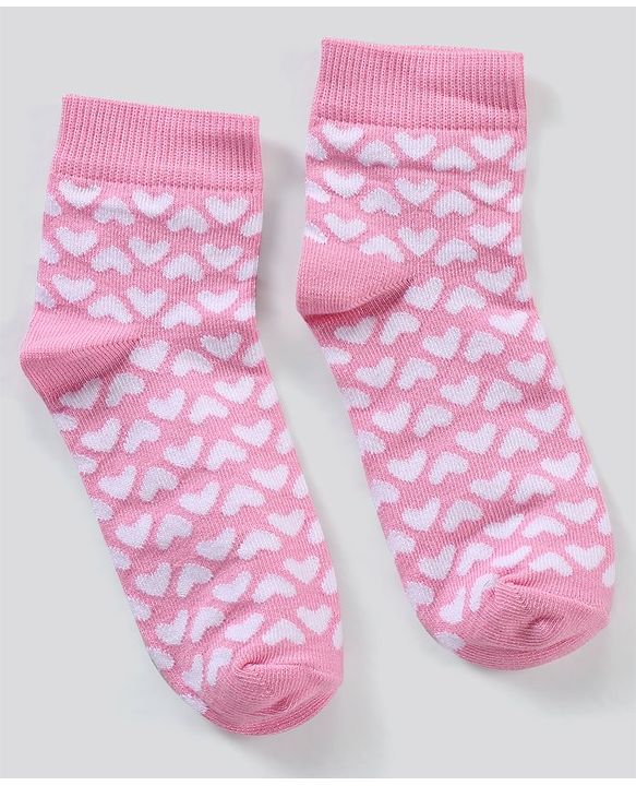 Pine Kids Regular Length Non-Terry Anti-Microbial Socks Pack of 3 (Colour May Vary)