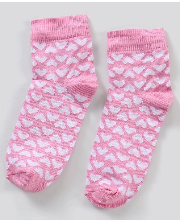 Pine Kids Regular Length Non-Terry Anti-Microbial Socks Pack of 3 (Colour May Vary)