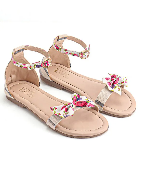 Buy Beige Sandals for Girls by Wotnot Online | Ajio.com-anthinhphatland.vn