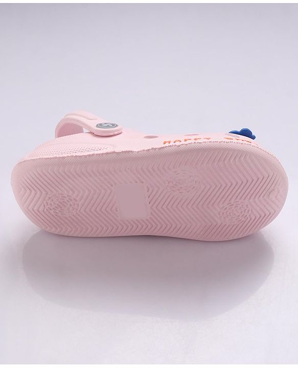Cute Walk by Babyhug Slip-On Clogs Space-X Applique - Pink (Design May Vary)