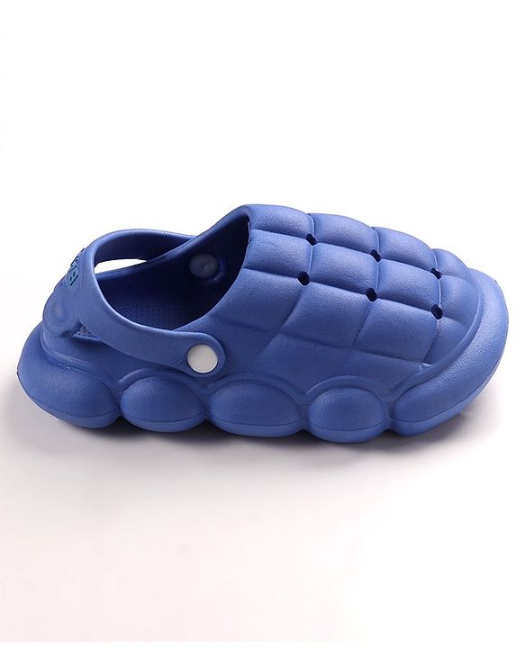 Cute Walk by Babyhug Slip On Clogs Cube Design Design - Blue