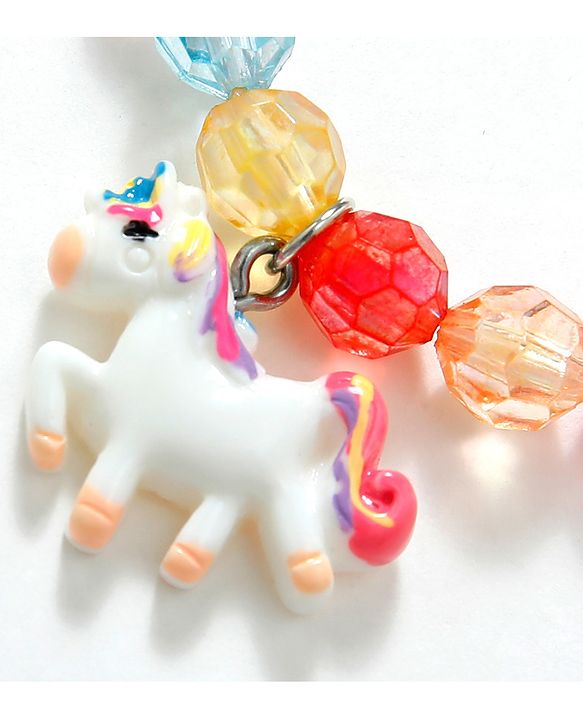 Babyhug Bracelets With Unicorn Charms Pack of 3 - Multicolor