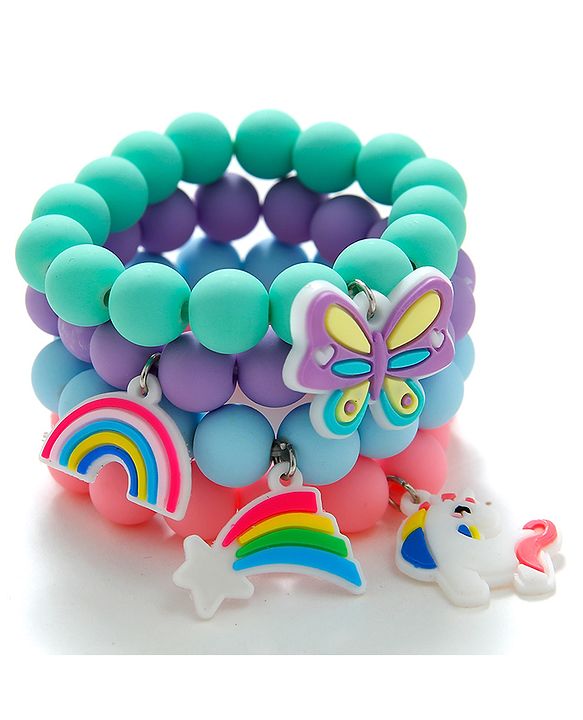 Babyhug Bracelet Pack of 4- Multicolor