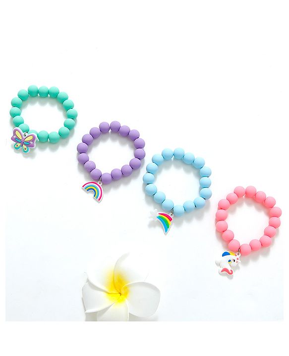 Babyhug Bracelet Pack of 4- Multicolor