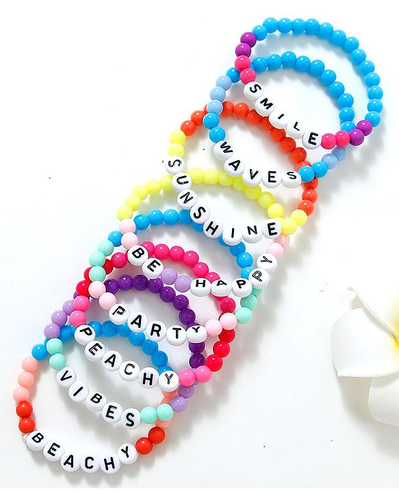 Babyhug Bracelet Pack of 8 - Multicolor