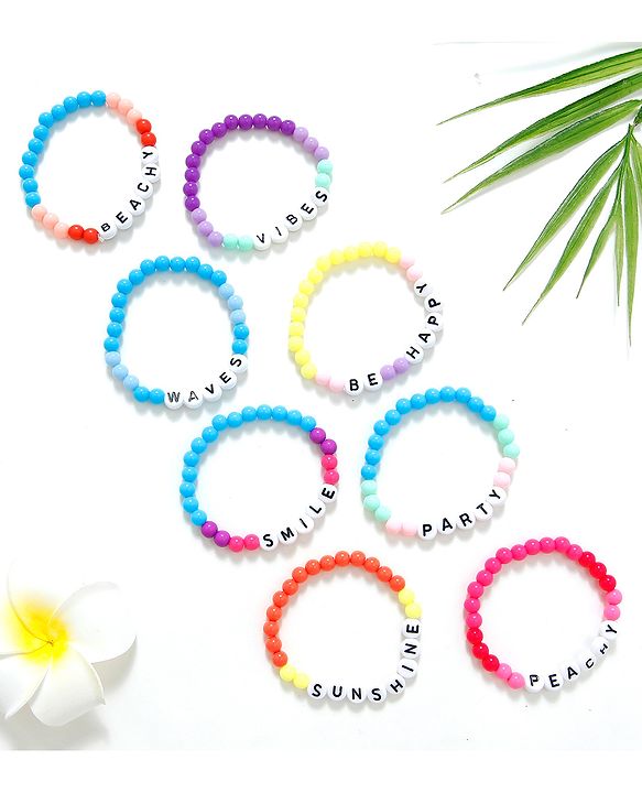 Babyhug Bracelet Pack of 8 - Multicolor