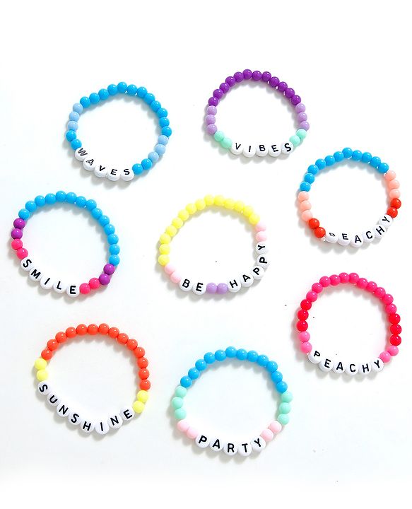 Babyhug Bracelet Pack of 8 - Multicolor
