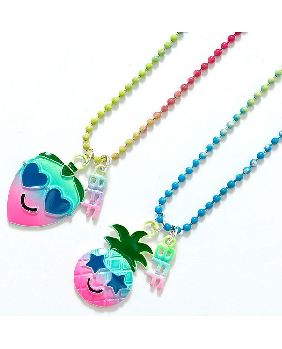 Babyhug Necklace Free Size Pack of 2 - Multicolor