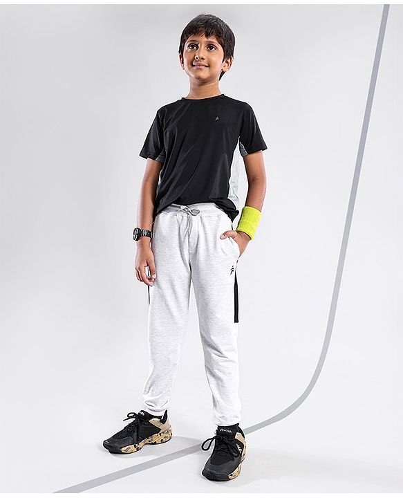 Pine Active Full Length Anti Bacterial Joggers with Stretch - Light Grey