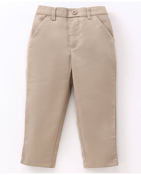 Babyhug Full Sleeves Printed Shirt & Trousers With Suspenders- Black Beige