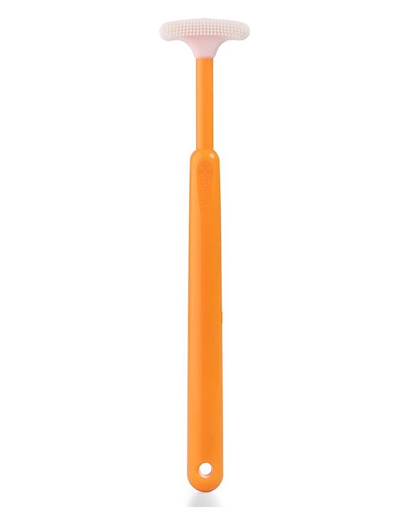 Babyhug Tongue Cleaner - Orange