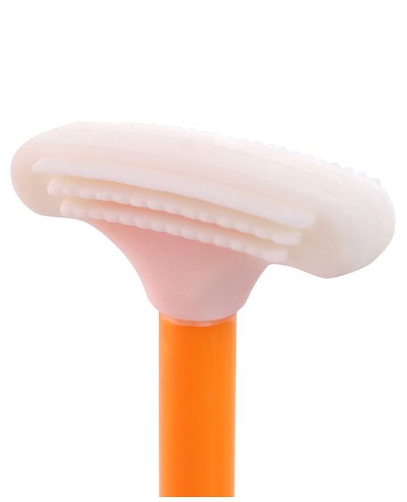 Babyhug Tongue Cleaner - Orange