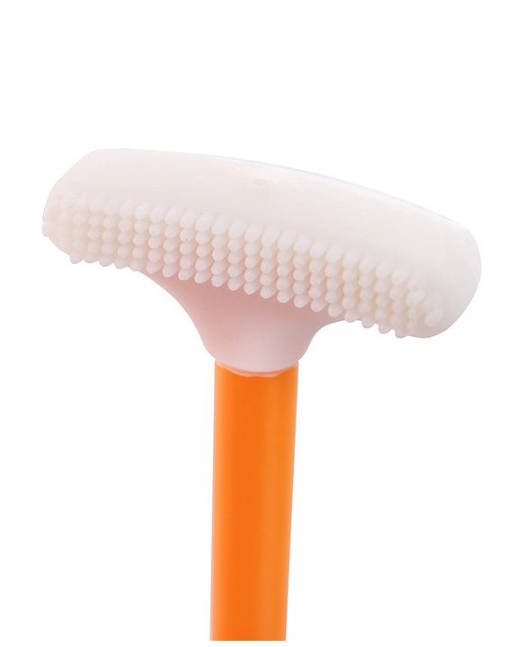 Babyhug Tongue Cleaner - Orange