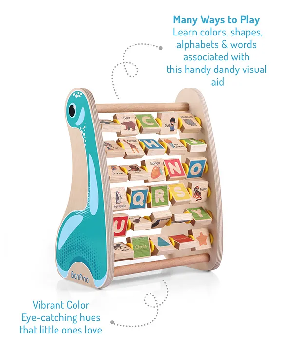 Alphabet abacus learning toy online