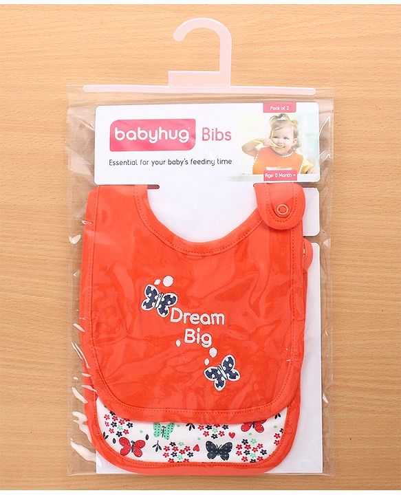 Babyhug Cotton Snap Buttons Closure Bear Print Pack of 2 - Blue & White