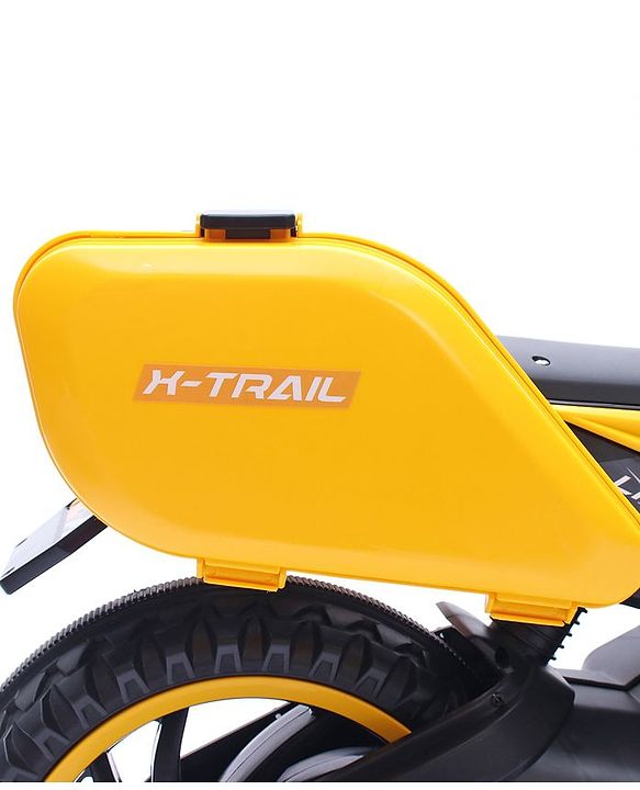 Babyhug KTM Battery Operated Ride On Bike With Music & Lights - Yellow