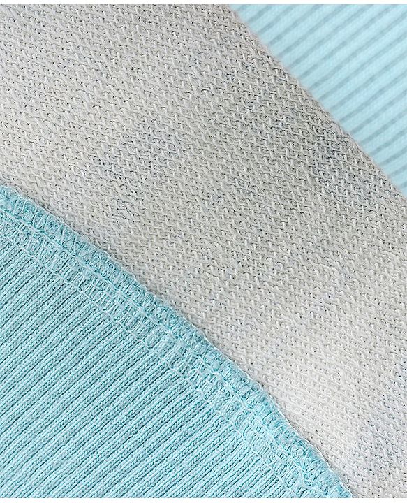 Pine Kids Full Sleeves Biowash Sweatshirt Text Print - Aqua
