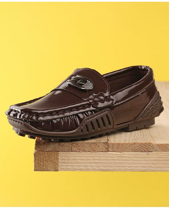 Cute Walk by Babyhug Formal Shoes - Brown