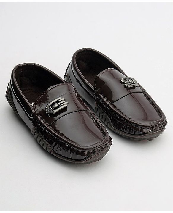 Cute Walk by Babyhug Formal Shoes - Brown