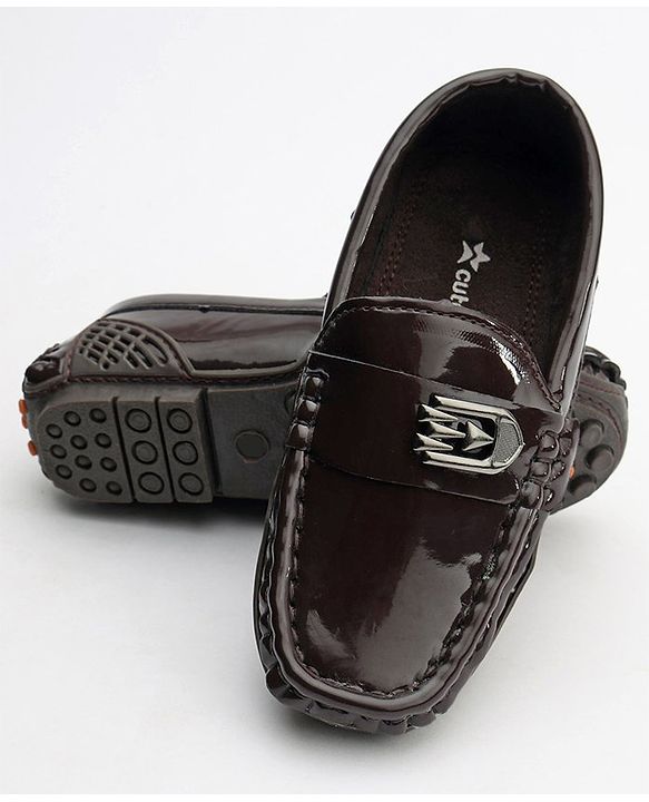 Cute Walk by Babyhug Formal Shoes - Brown