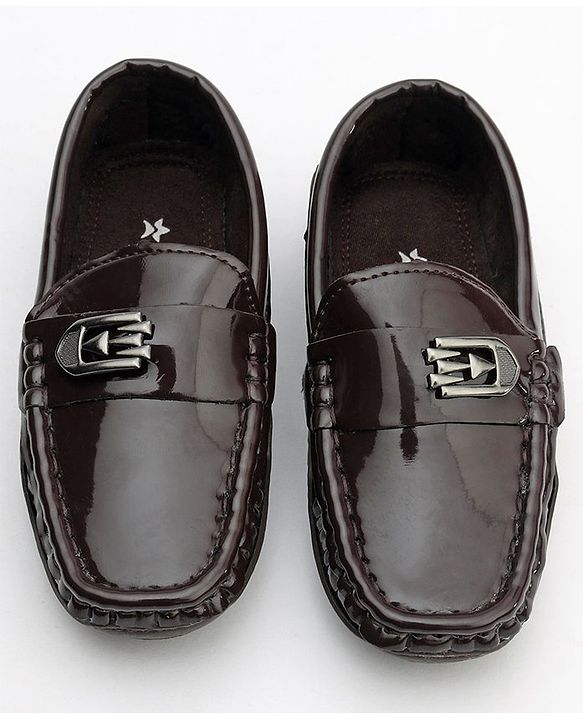 Cute Walk by Babyhug Formal Shoes - Brown