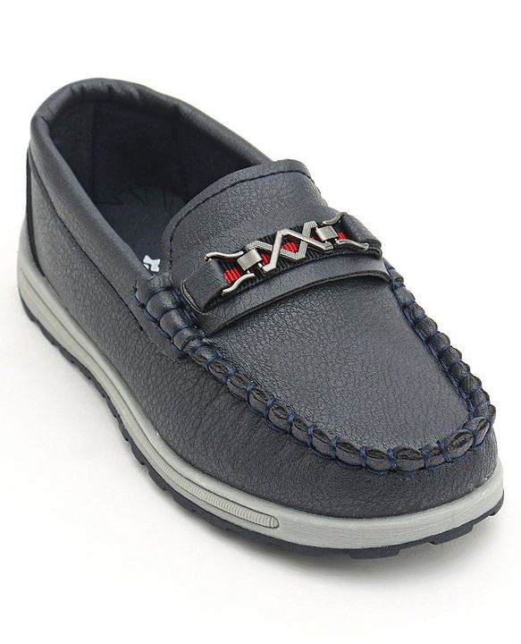 Cute Walk by Babyhug Formal Shoes - Dark Blue