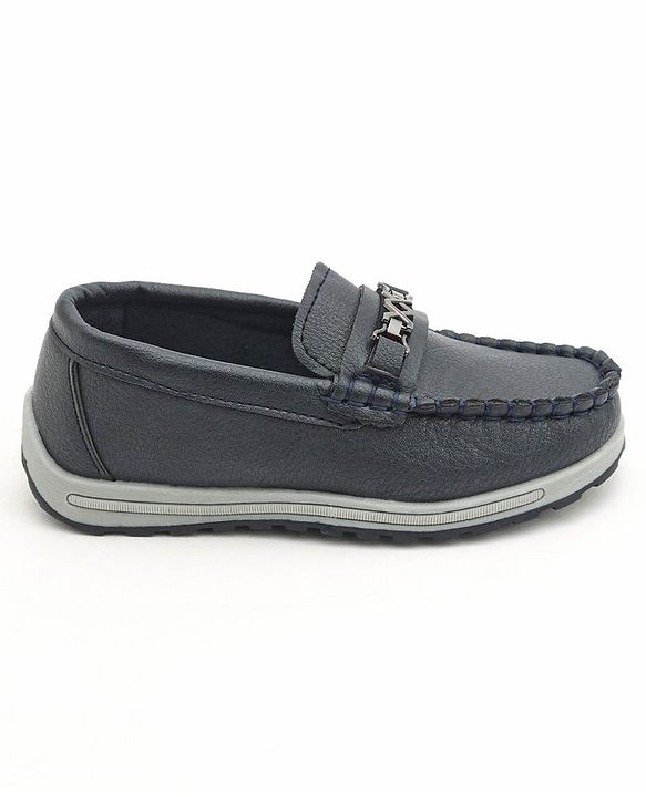 Cute Walk by Babyhug Formal Shoes - Dark Blue