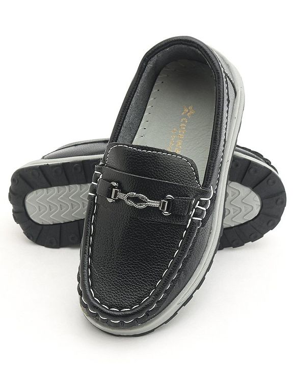 Cute Walk by Babyhug Formal Shoes -Black