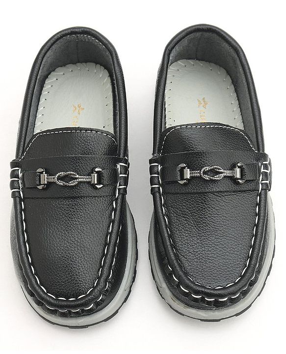 Cute Walk by Babyhug Formal Shoes -Black