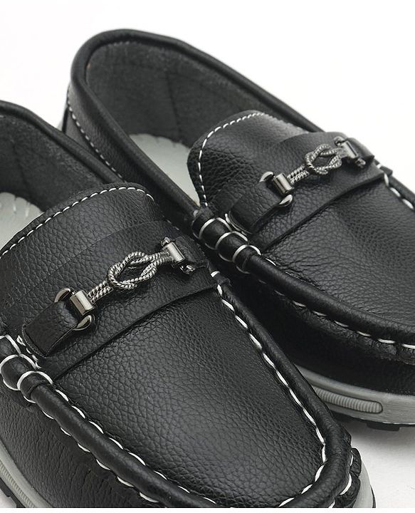 Cute Walk by Babyhug Formal Shoes -Black