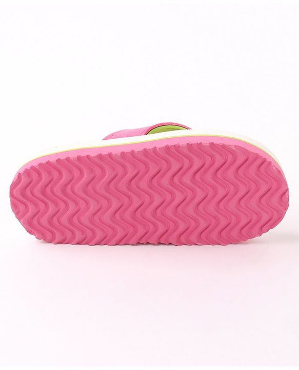 Cute Walk by Babyhug Flip Flops Multi Print - Pink