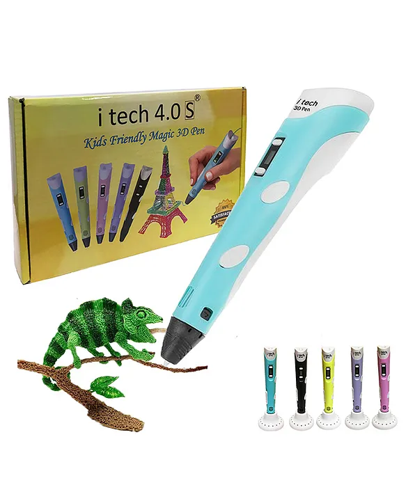 Wol3D Itech Kids Friendly Magic 3d Pen 2022 Super Value Pack With