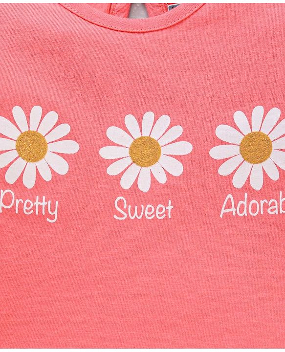 Babyhug Full Sleeves Cotton Tees With Graphic Pack of 5- Multicolor