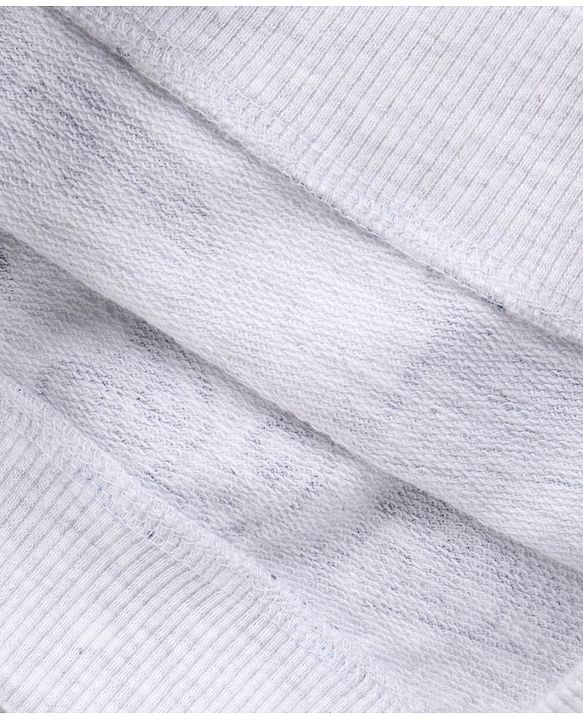 Babyhug Full Sleeves Text Printed Sweatshirt - Grey
