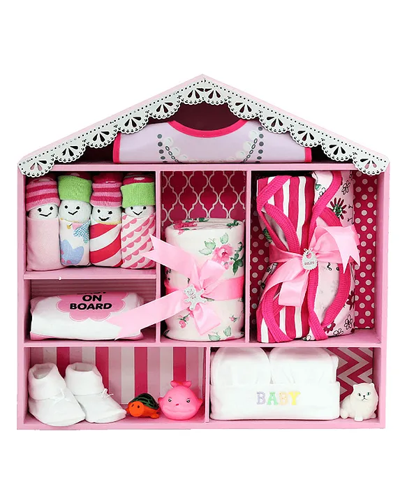 Little Surprise Box Baby Girl Gift set Little Princess Pack of 18 Pink for  Girls (0-12Months) Online in India, Buy at FirstCry.com - 11796602