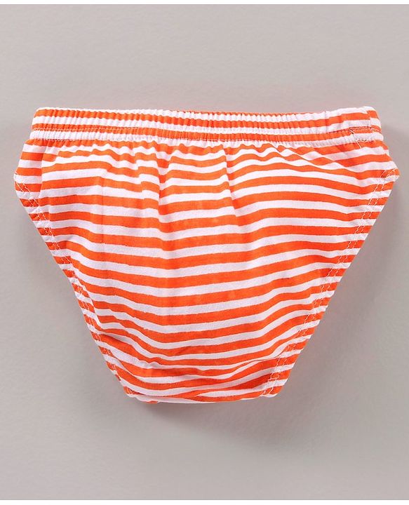 Babyhug  Cotton Stripes & Printed Briefs Pack of 5 - Multicolor