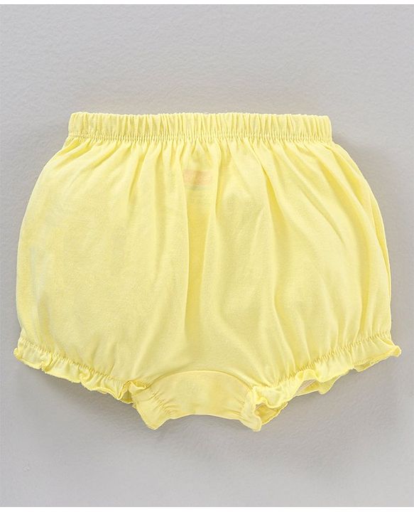 Babyhug Cotton Knit Bloomers Bunny Print Pack of 3 - Multicolour