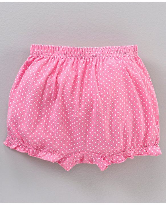 Babyhug Cotton Knit Bloomers Bunny Print Pack of 3 - Multicolour