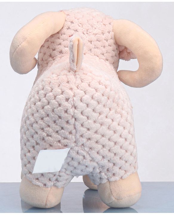 Babyhug Soft Sheep Toy | 30cm Adorable Plush Teddy with Super-Soft Fur | Perfect Stuffed Animal for Babies & Kids | Ideal Birthday Gift to Comfort | Birthday Gift For Kids | BIS Certified